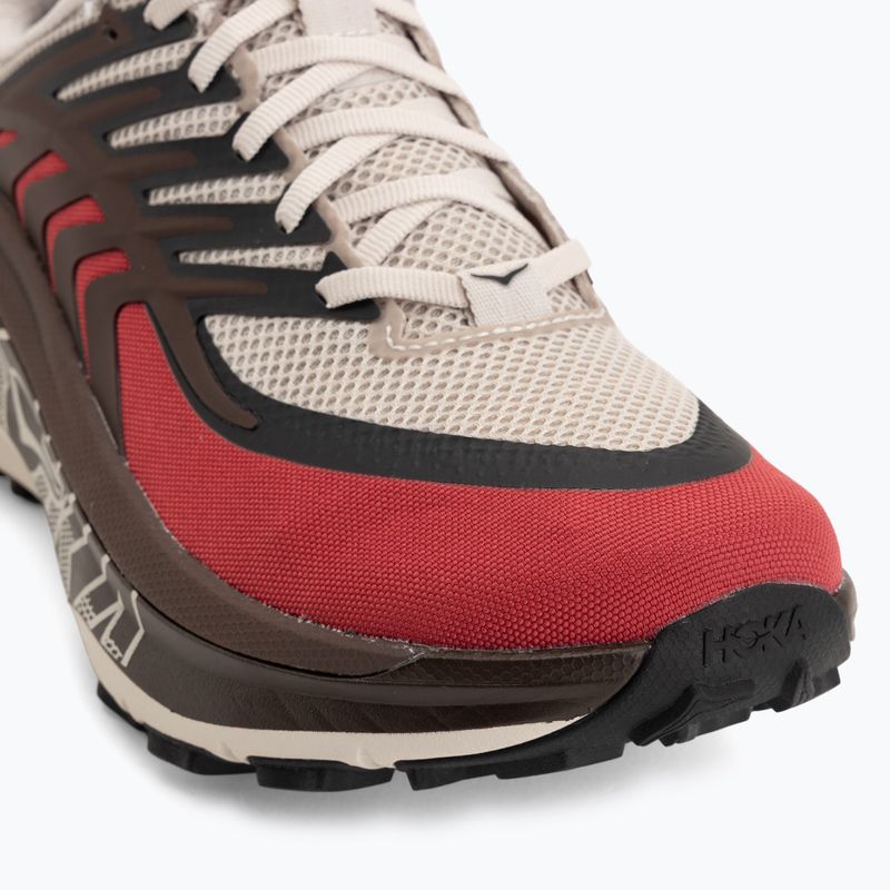 Scarpe da corsa uomo HOKA Stinson 8 river rock grey/spiced chocolate 7