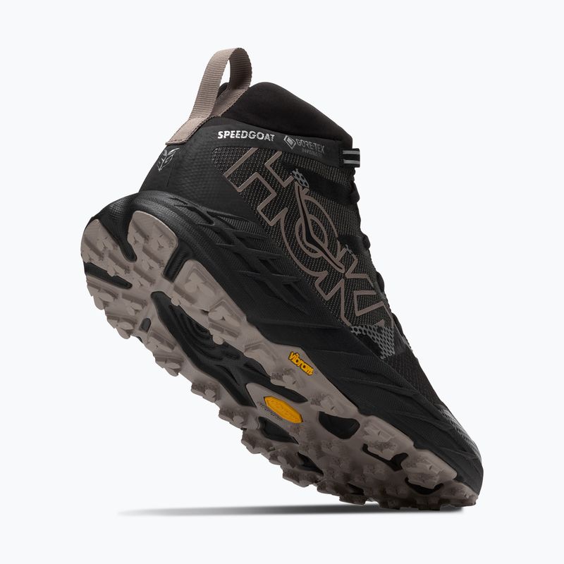 Scarpe da corsa uomo HOKA Speedgoat 7 Hike GTX black/ebble grey 5