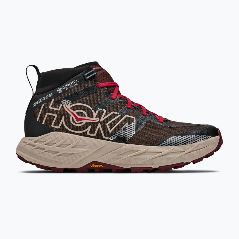 Scarpe da corsa uomo HOKA Speedgoat 7 Hike GTX spiced chocolate/river rock grey 2