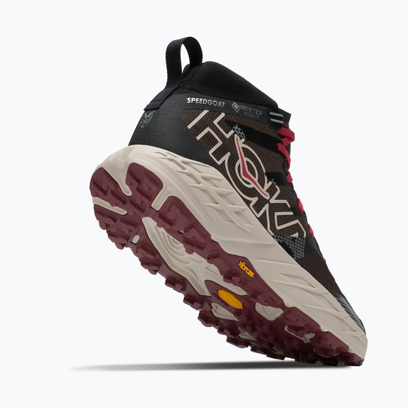 Scarpe da corsa uomo HOKA Speedgoat 7 Hike GTX spiced chocolate/river rock grey 5