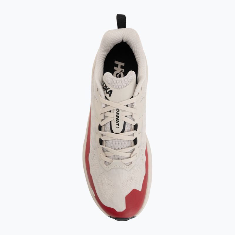 Scarpe da corsa uomo HOKA Torrent 5 river rock grey/red agate 5
