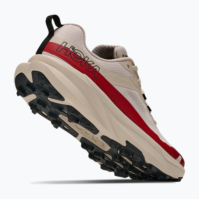 Scarpe da corsa uomo HOKA Torrent 5 river rock grey/red agate 5
