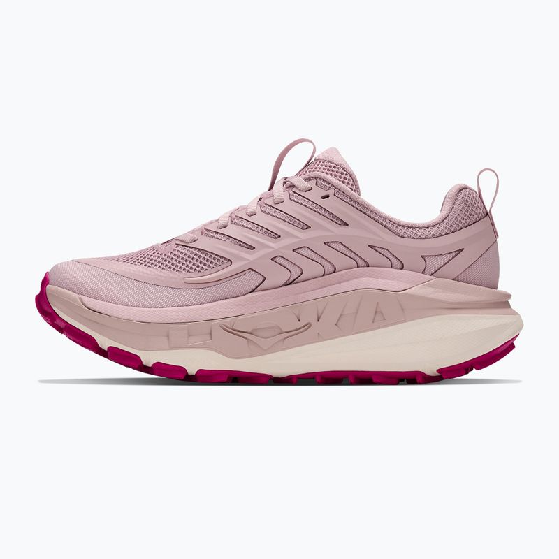 Scarpe da corsa donna HOKA Stinson 8 pink opal/alabaster 2