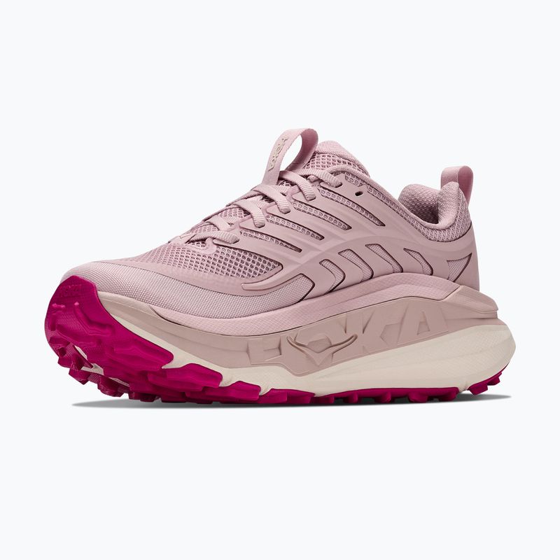 Scarpe da corsa donna HOKA Stinson 8 pink opal/alabaster 4