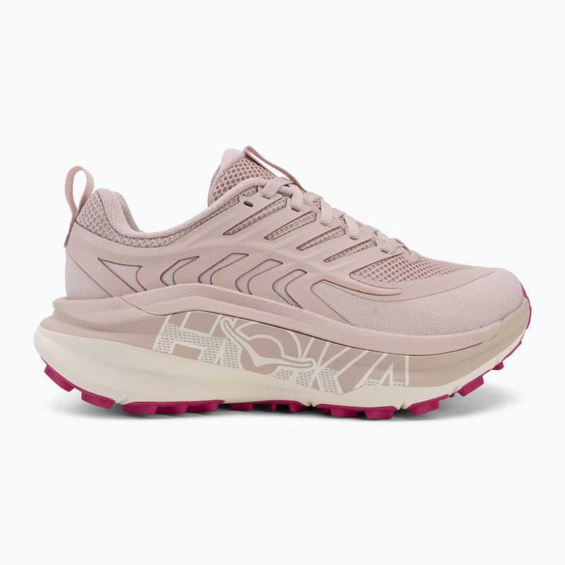 Scarpe da corsa donna HOKA Stinson 8 pink opal/alabaster 2