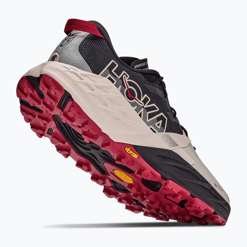 Scarpe da corsa uomo HOKA Speedgoat 7 GTX black/river rock grey 5