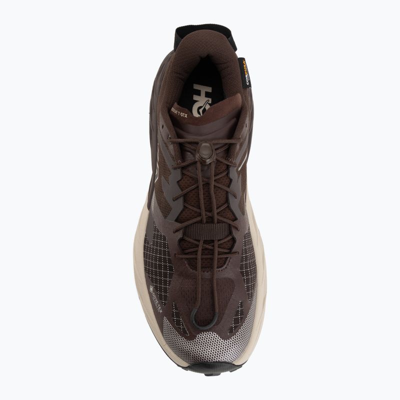 Scarpe da corsa uomo HOKA Speedgoat 7 GTX spiced chocolate/river rock grey 5