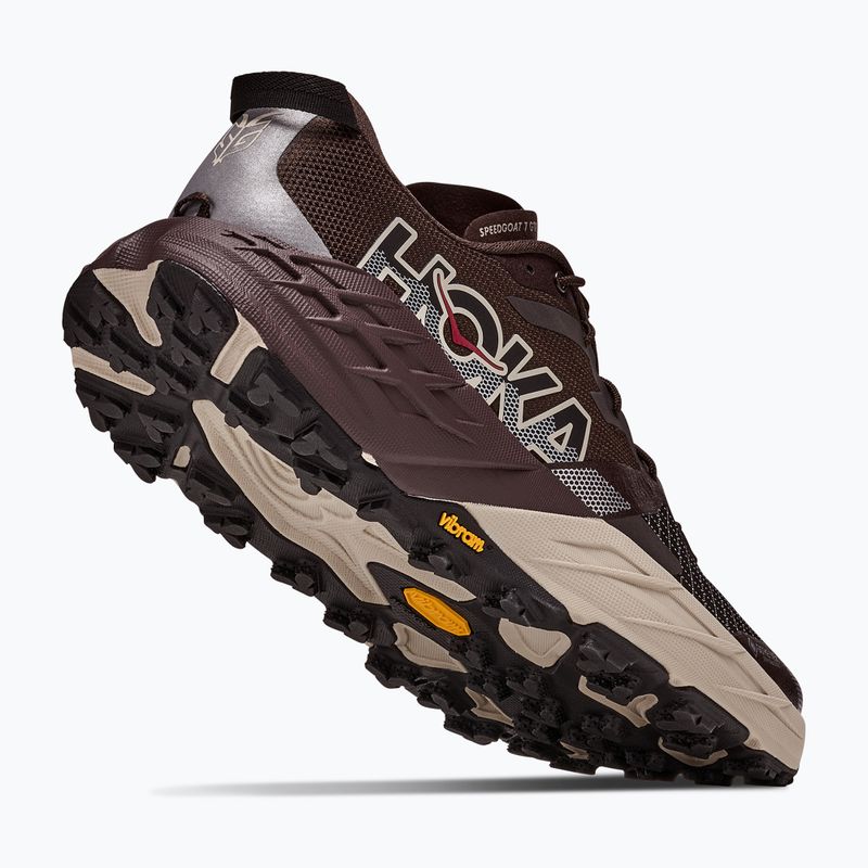 Scarpe da corsa uomo HOKA Speedgoat 7 GTX spiced chocolate/river rock grey 5