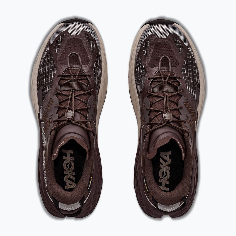 Scarpe da corsa uomo HOKA Speedgoat 7 GTX spiced chocolate/river rock grey 8