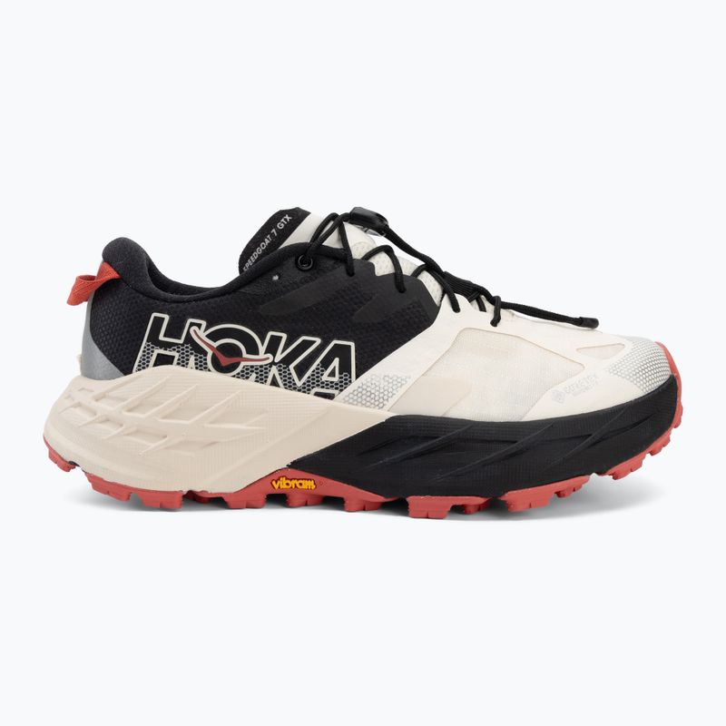 Scarpe da corsa donna HOKA Speedgoat 7 GTX alabaster/black 2