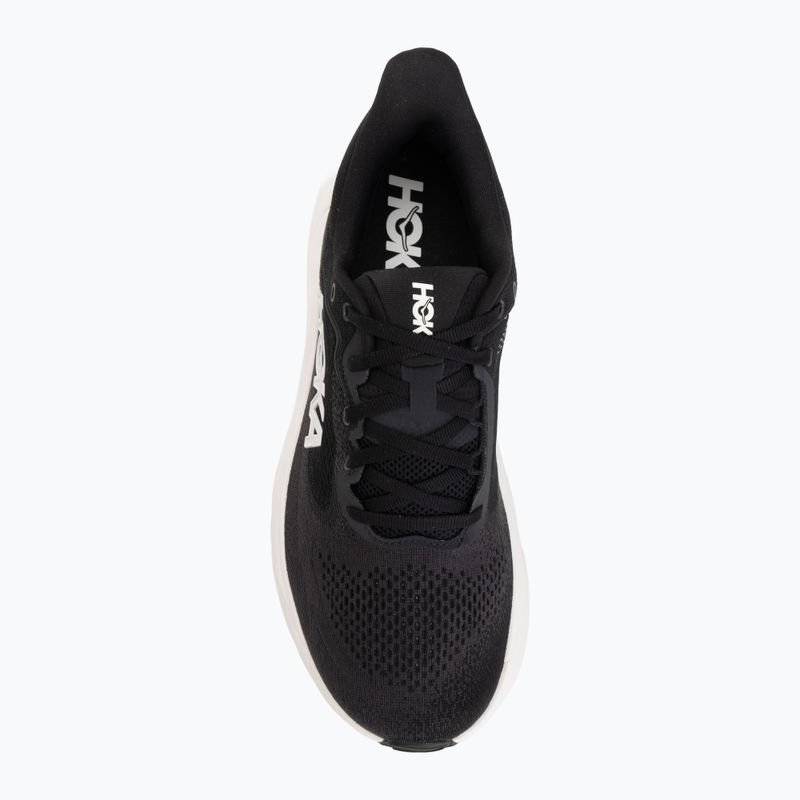 Scarpe da corsa uomo HOKA Arahi 9 Wide black/white 5
