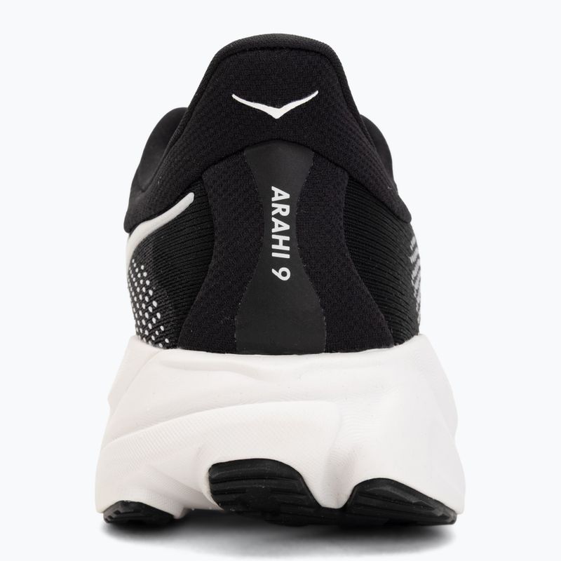 Scarpe da corsa uomo HOKA Arahi 9 Wide black/white 6