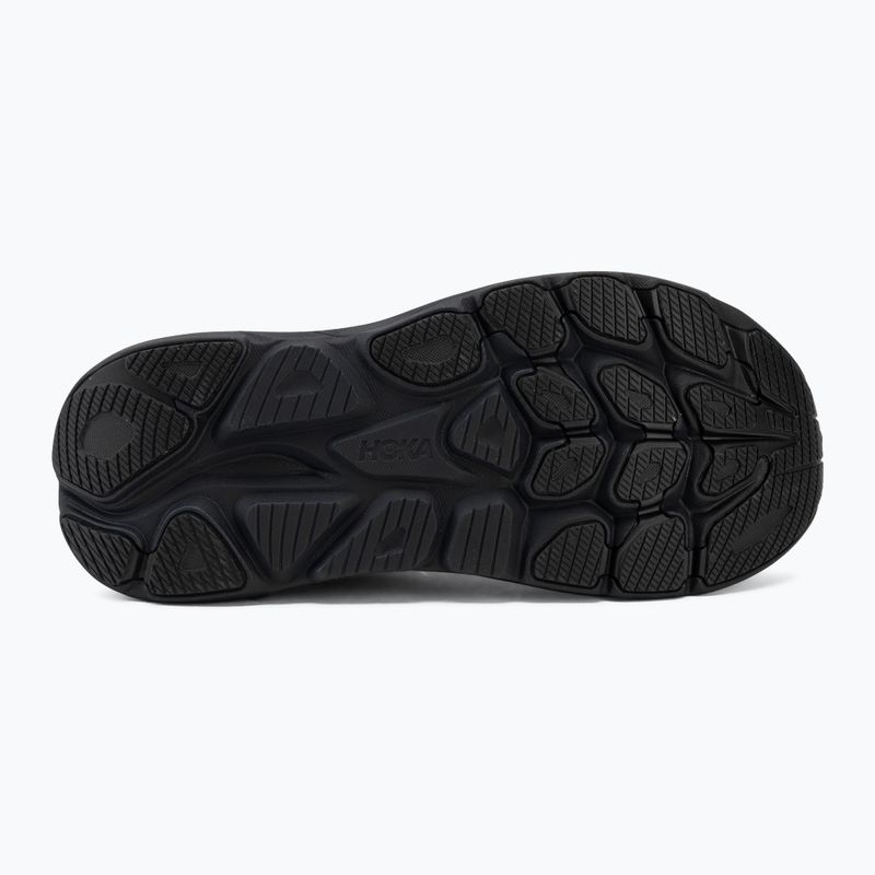 Scarpe da corsa uomo HOKA Clifton 11 Wide black/black 4