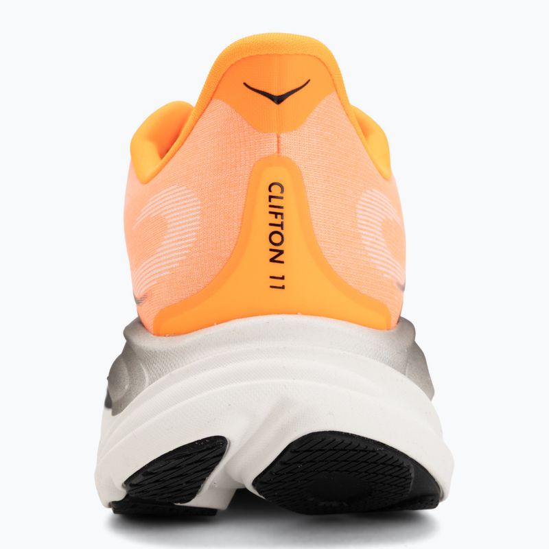 Scarpe da corsa uomo HOKA Clifton 11 Wide neon tangerine/frost 6