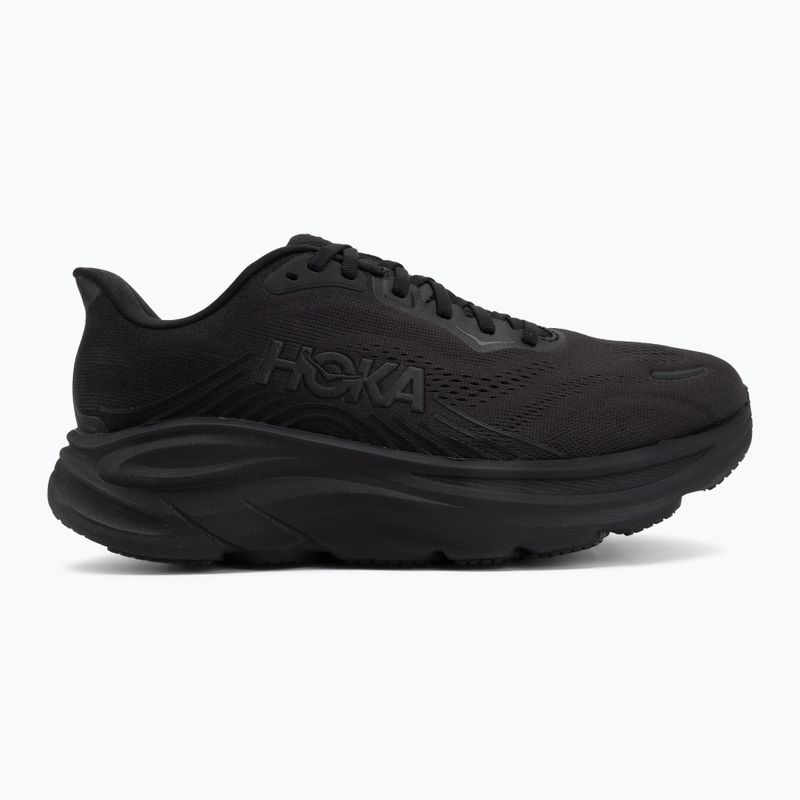 Scarpe da corsa uomo HOKA Clifton 11 X-Wide black/black 2