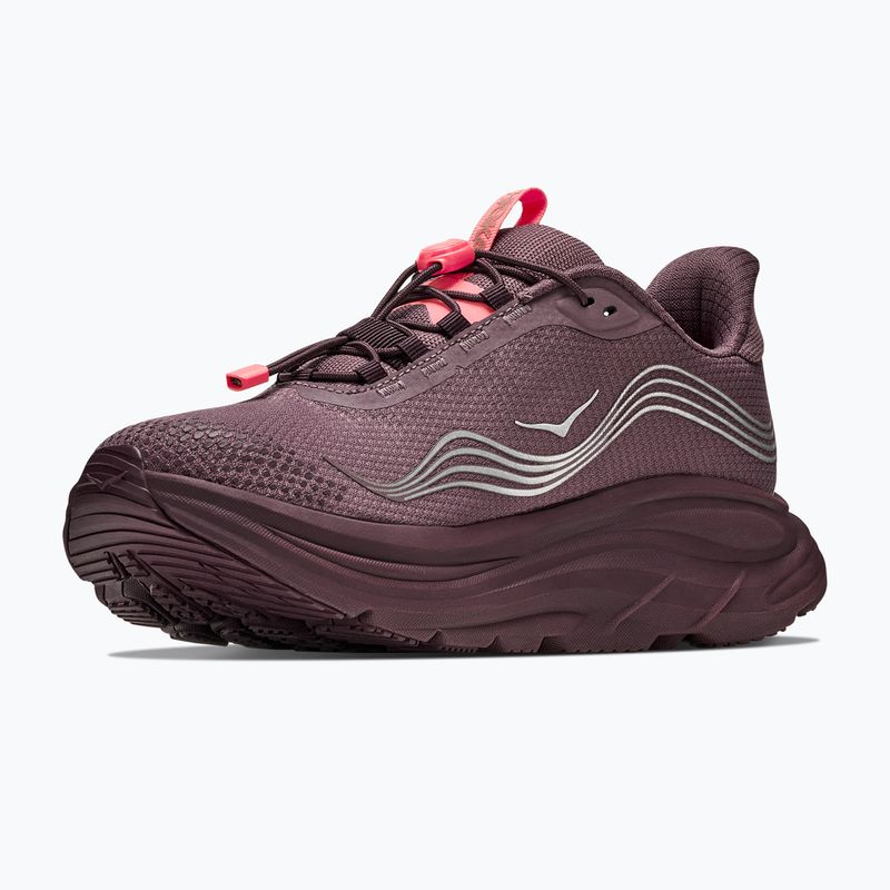 Scarpe da corsa donna HOKA Clifton 11 GTX Wide smoky quartz/deep mauve 4
