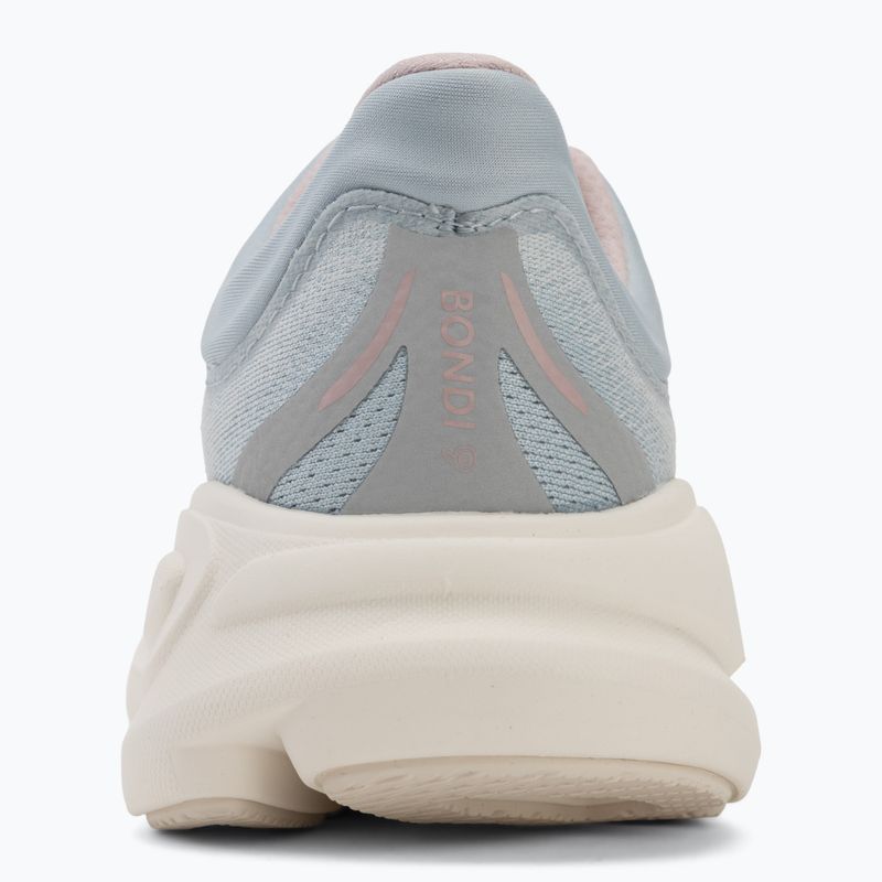 Scarpe da corsa donna HOKA Bondi 9 GLM alabaster/mineral blue 6