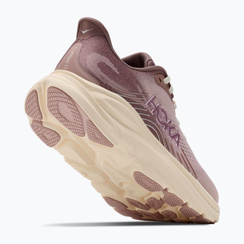 Scarpe da corsa donna HOKA Clifton 11 GLM pink opal/quartzite 3