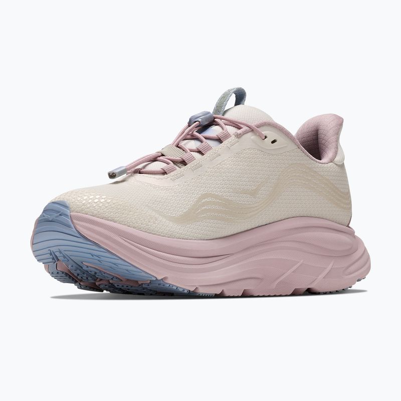 Scarpe da corsa donna HOKA Clifton 11 GTX GLM alabaster/pink opal 4