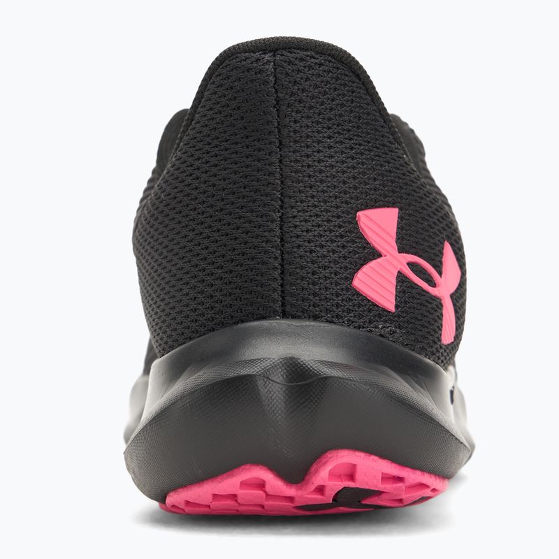 Scarpe da corsa da donna Under Armour Charged Speed Swift nero/nero/super rosa 6