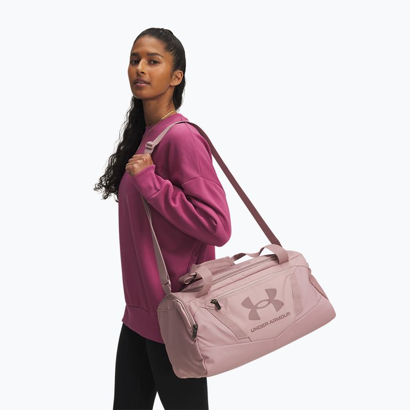 Borsa Under Armour Undeniable 5.0 Duffle XS 23 l tourmaline pink/tourmaline pink/maroon mist