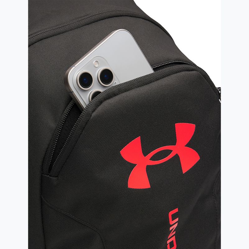 Zaino Under Armour Hustle Lite 26,5 l nero/rosso racer 3