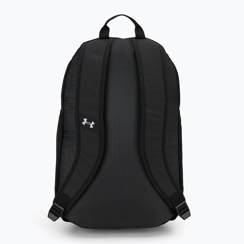 Zaino Under Armour Hustle Sport 6.0 26 l nero/nero/argento metallico 3
