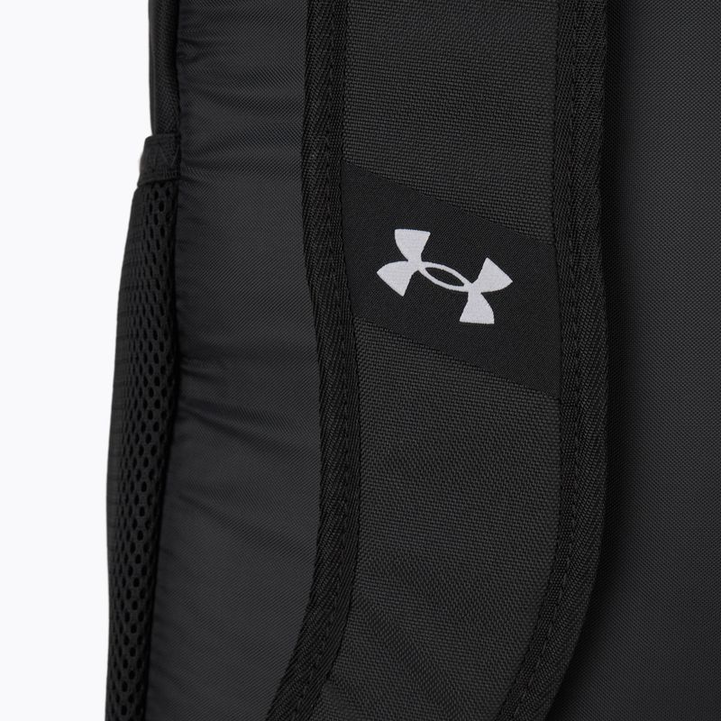 Zaino Under Armour Hustle Sport 6.0 26 l nero/nero/argento metallico 6