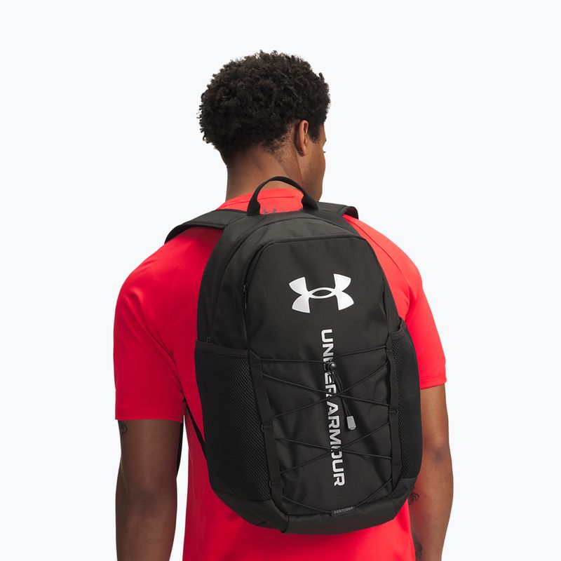 Zaino Under Armour Hustle Sport 6.0 26 l nero/nero/argento metallico 12
