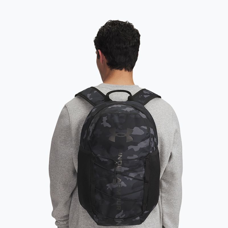 Zaino Under Armour Hustle Sport 6.0 26 l nero/nero metallico 12