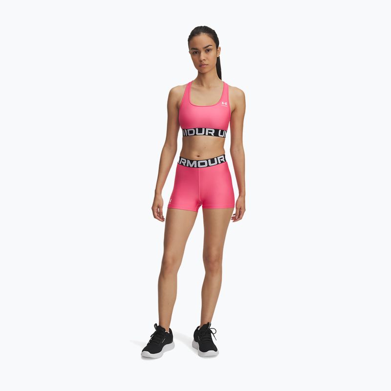 Pantaloncini da donna Under Armour HG Authentics horizon super pink/white 2