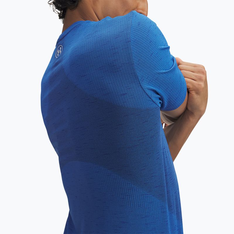 Maglia da allenamento uomo Under Armour Vanish Seamless Blue Atlantis/White 3
