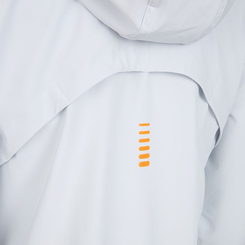 Giacca da corsa da donna Under Armour Outrun The Storm halo gray/squad orange 5