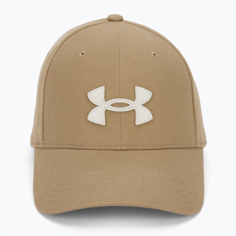 Cappellino da uomo con visiera Under Armour Blitzing Low Brushed camel/summit white 2