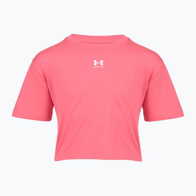 Maglietta per bambini Under Armour Rival pink