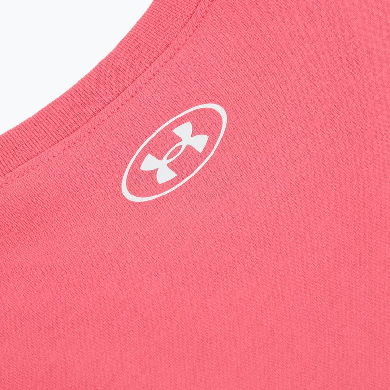 Maglietta per bambini Under Armour Rival pink 4