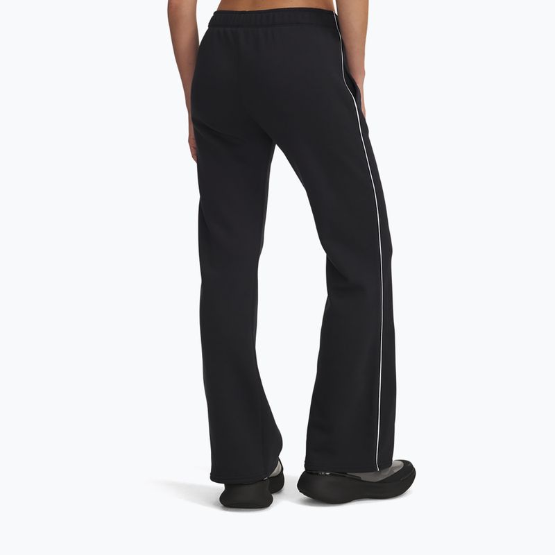 Pantaloni da donna Under Armour Rival Fleece Piped black/white 3