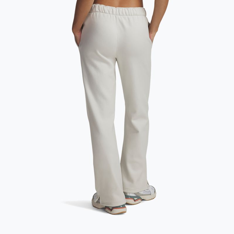 Pantaloni sportivi da donna Under Armour Icon Vida Fleece summit white/summit white 3