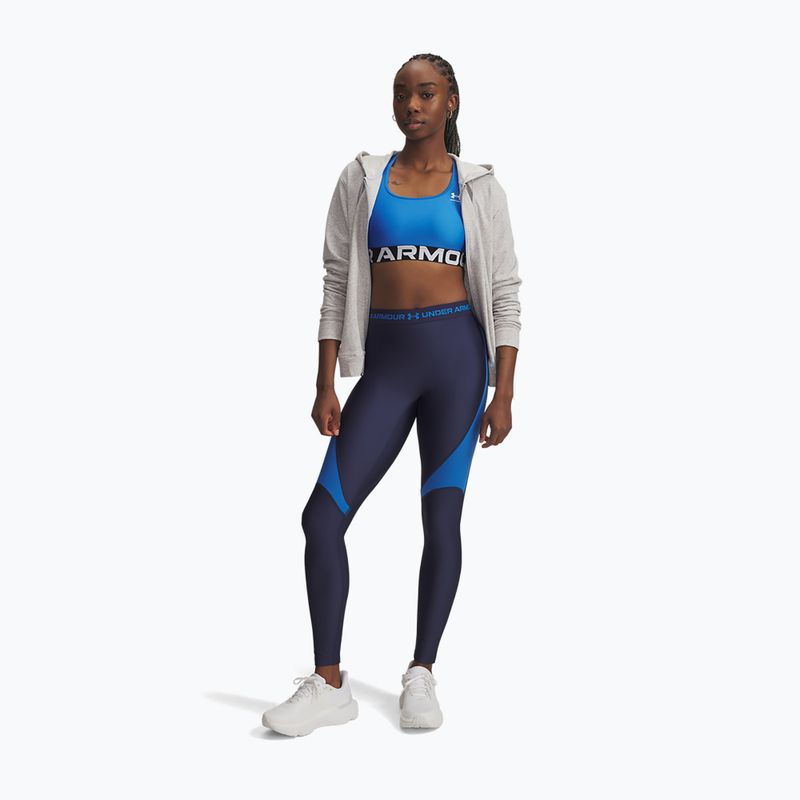 Leggings donna Under Armour HeatGear Rib washed navy/blue atlantis/blue atlantis 2