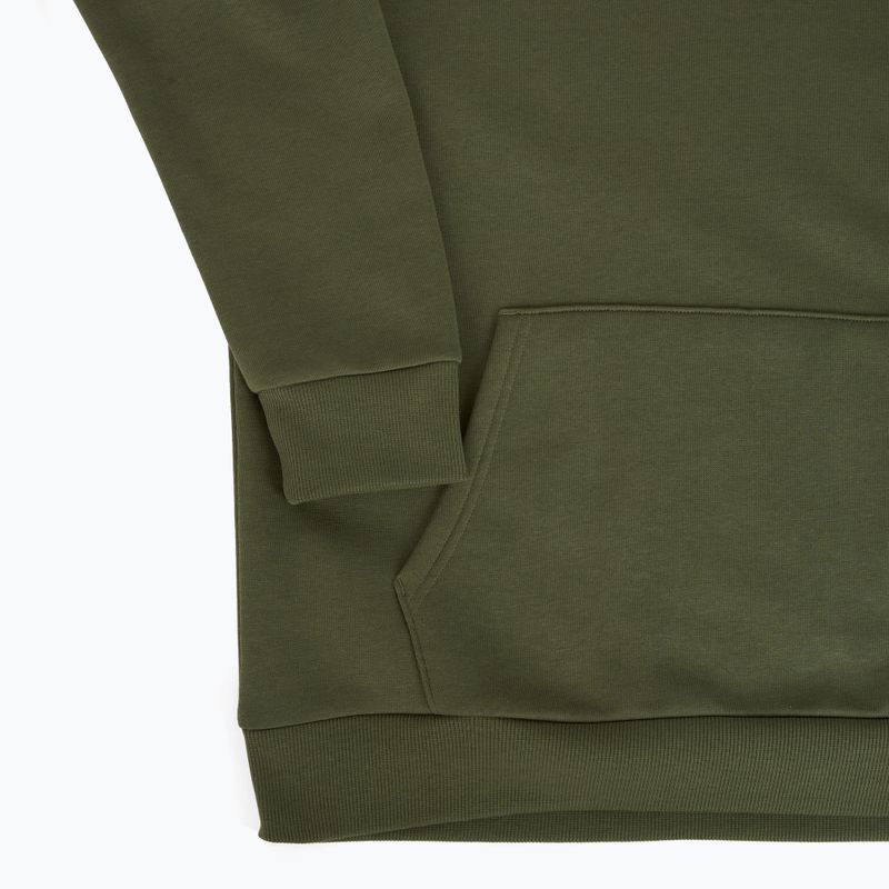 Felpa da uomo Under Armour Rival Fleece HBR Logo Hoodie marine da green/stone 6