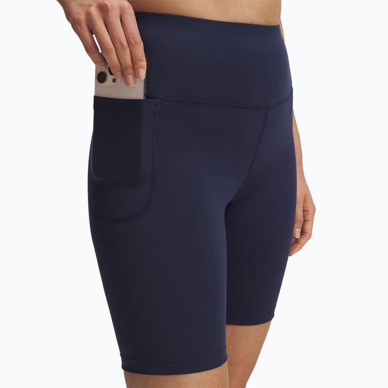 Pantaloncini da allenamento da donna Under Armour Motion Bike EMEA washed navy/white 4