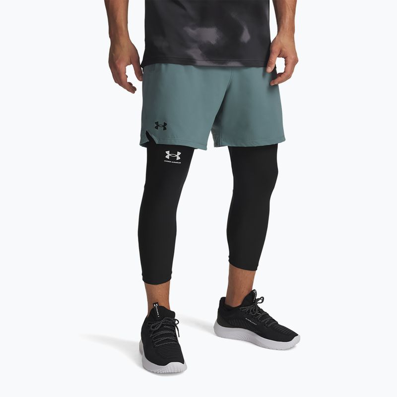 Pantaloncini da allenamento uomo Under Armour UA Vanish Woven 6in jasper blue/black