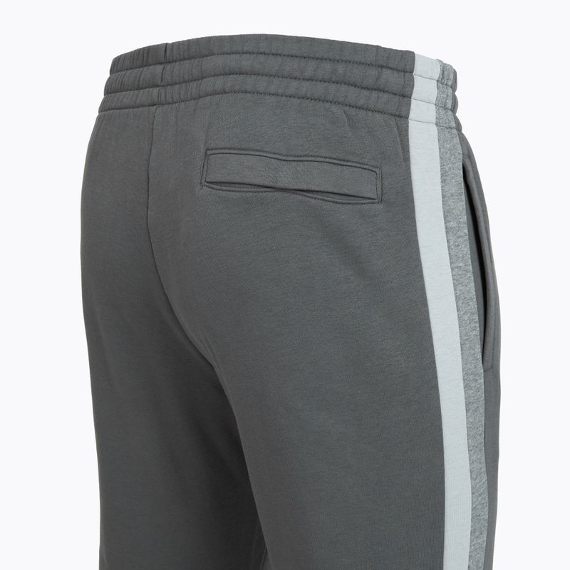 Pantaloni da allenamento uomo Under Armour Rival Fleece Colorblock castlerock/mod gray/white 7