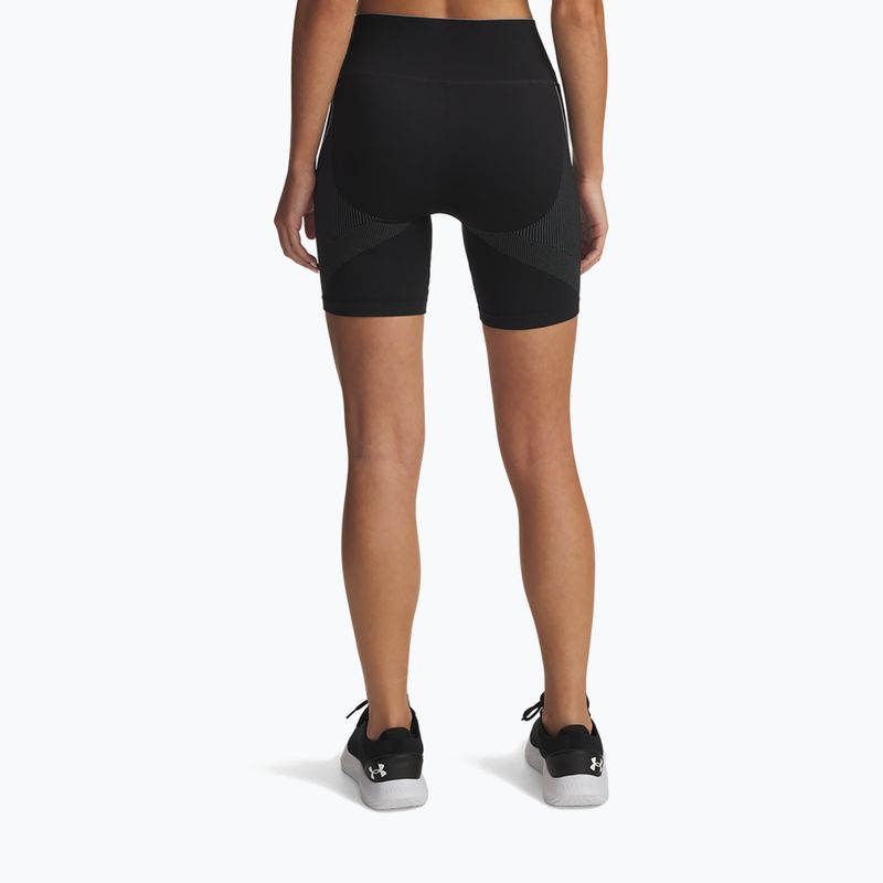 Pantaloncini donna Under Armour Vanish Seamless black/steel/steel 3