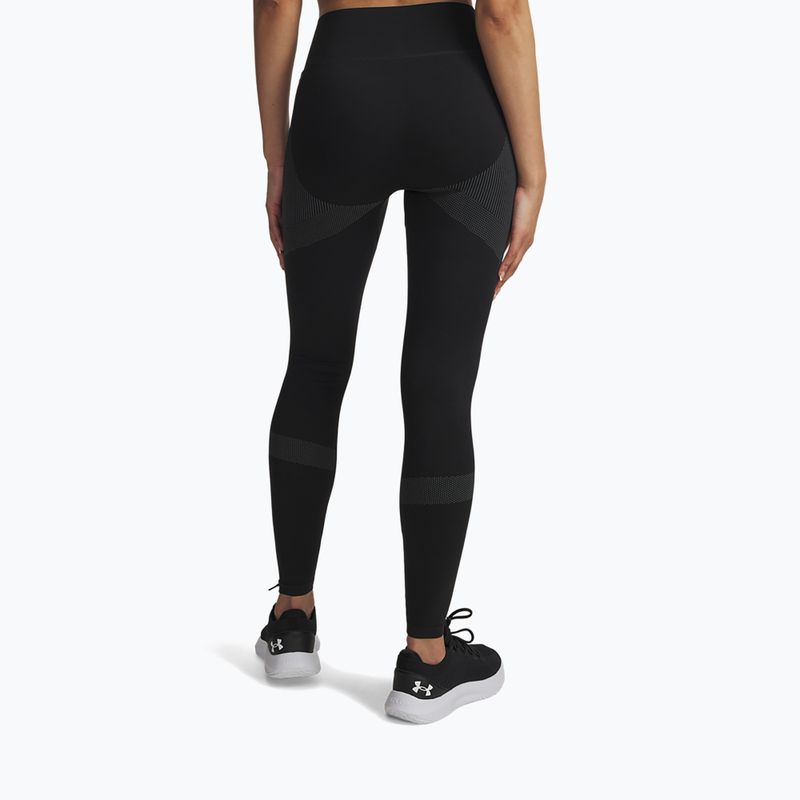 Leggings da allenamento donna Under Armour Vanish Seamless black/steel/steel 3