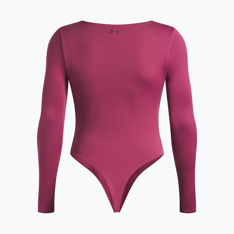 Body sportivo da donna Under Armour Motion fuchsia dusk/dark maroon 6