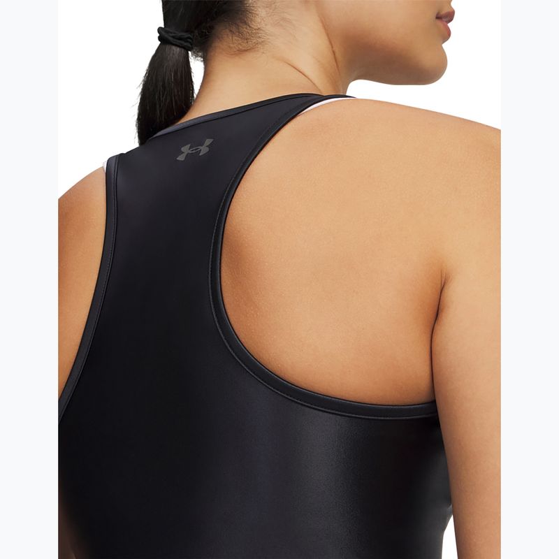 Top da allenamento donna Under Armour Motion Shine Tank black/jet gray 3
