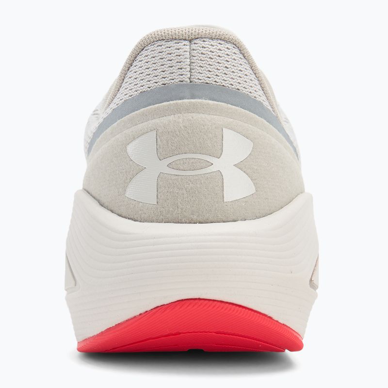 Scarpe da corsa da donna Under Armour Sonic 7 summit white/khaki base/racer red 6