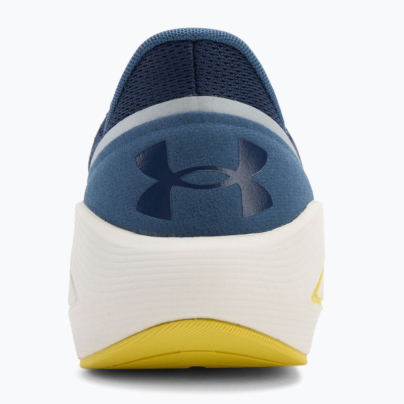 Scarpe da corsa da uomo Under Armour Sonic 7 washed navy/nu blue/yellow shade 6