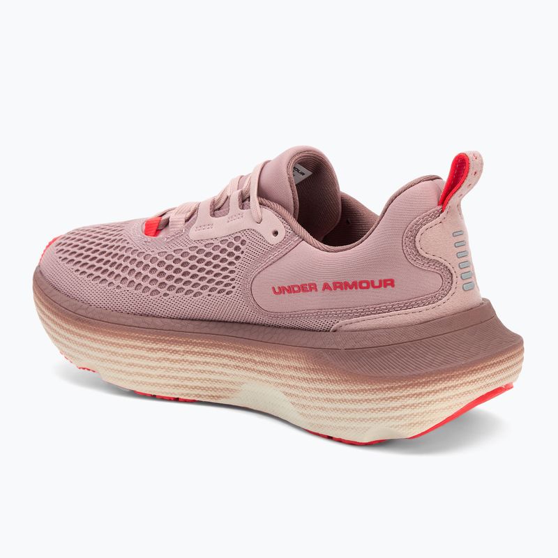 Scarpe da corsa da donna Under Armour Infinite Elite 2 tourmaline pink/summit white/maroon mist 3